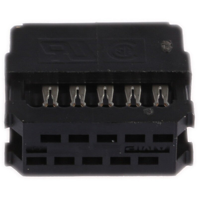 TE Connectivity 10-Way IDC Connector Socket for Cable Mount, 2-Row