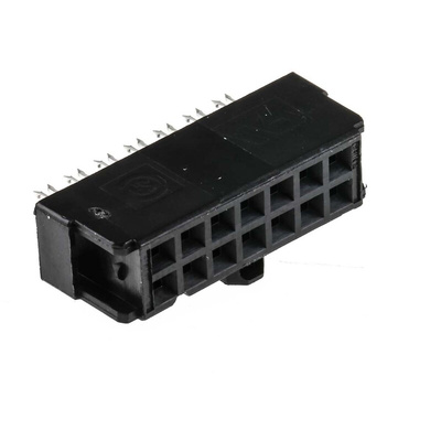 TE Connectivity 14-Way IDC Connector Socket for Cable Mount, 2-Row
