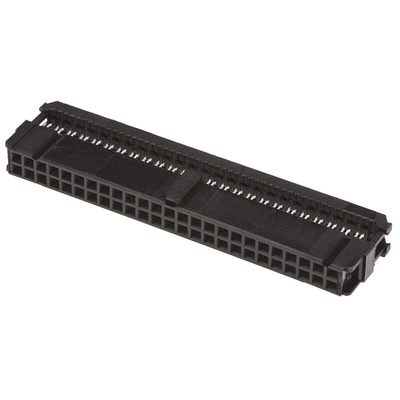 TE Connectivity 50-Way IDC Connector Socket for Cable Mount, 2-Row