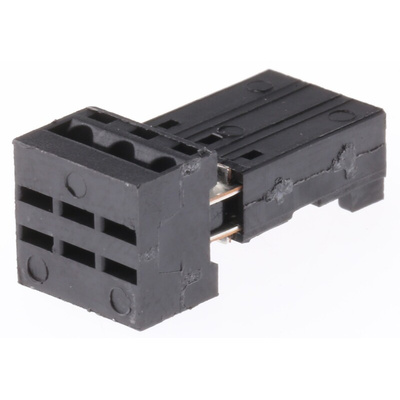 Stelvio Kontek 3-Way IDC Connector Socket for Cable Mount, 1-Row