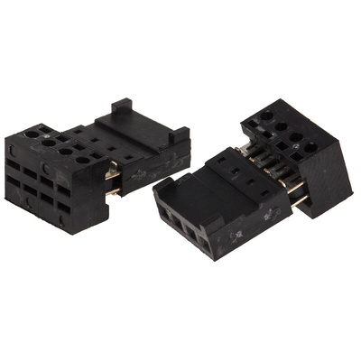 Stelvio Kontek 4-Way IDC Connector Socket for Cable Mount, 1-Row