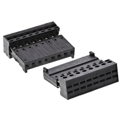 Stelvio Kontek 8-Way IDC Connector Socket for Cable Mount, 1-Row