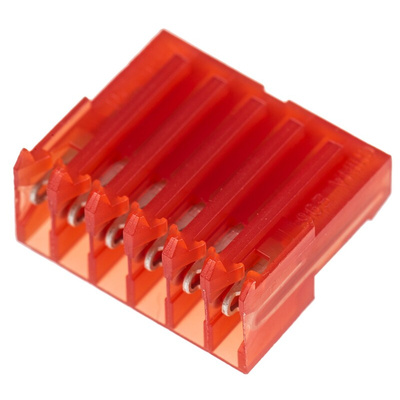 TE Connectivity 6-Way IDC Connector Socket for Cable Mount, 1-Row