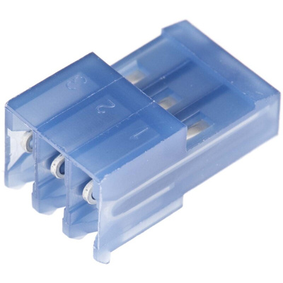 TE Connectivity 3-Way IDC Connector Socket for Cable Mount, 1-Row