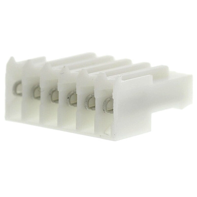 TE Connectivity 6-Way IDC Connector Socket for Cable Mount, 1-Row