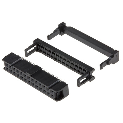 RS PRO 26-Way IDC Connector Socket for Cable Mount, 2-Row