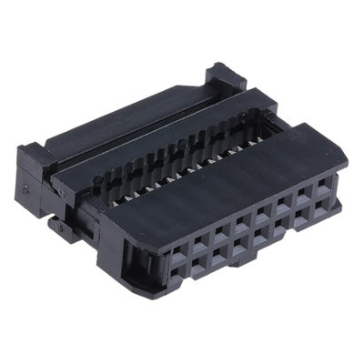 RS PRO 16-Way IDC Connector Socket for Cable Mount, 2-Row