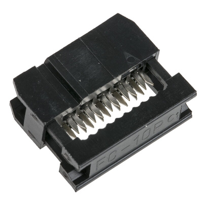 RS PRO 10-Way IDC Connector Socket for Cable Mount, 2-Row