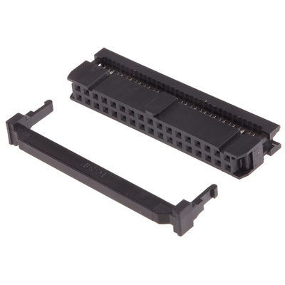 RS PRO 34-Way IDC Connector Socket for Cable Mount, 2-Row