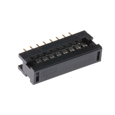RS PRO 16-Way IDC Connector Plug for Cable Mount, 2-Row