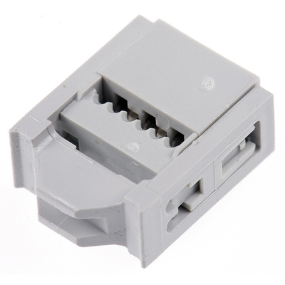 Amphenol Communications Solutions 6-Way IDC Connector Socket for Cable Mount, 2-Row