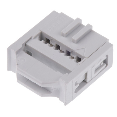 Amphenol Communications Solutions 8-Way IDC Connector Socket for Cable Mount, 2-Row