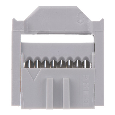 Amphenol Communications Solutions 8-Way IDC Connector Socket for Cable Mount, 2-Row