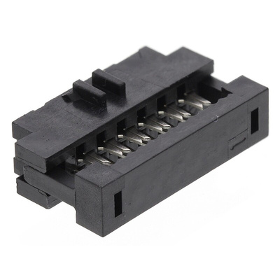 Amphenol FCI 12-Way IDC Connector Socket for Cable Mount, 2-Row