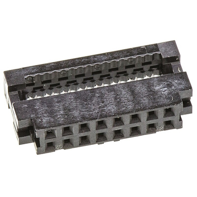 Amphenol Communications Solutions 16-Way IDC Connector Socket for Cable Mount, 2-Row