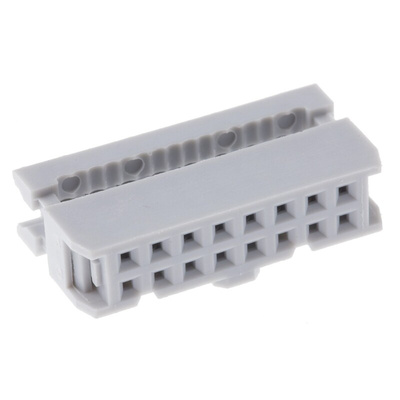 ASSMANN WSW 16-Way IDC Connector Socket for Cable Mount, 2-Row