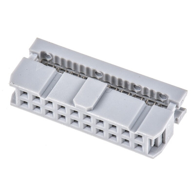 ASSMANN WSW 20-Way IDC Connector Socket for Cable Mount, 2-Row