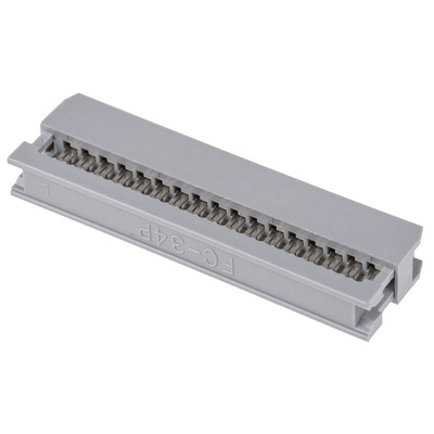 ASSMANN WSW 34-Way IDC Connector Socket for Cable Mount, 2-Row