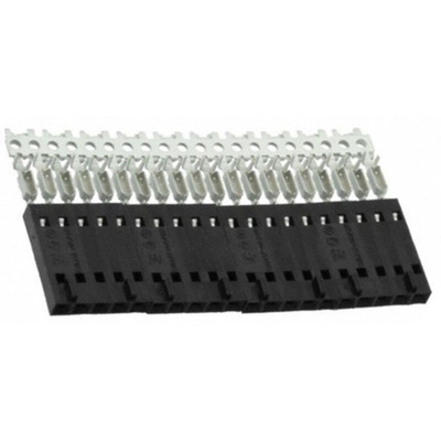 TE Connectivity 5-Way IDC Connector Socket for Cable Mount, 1-Row
