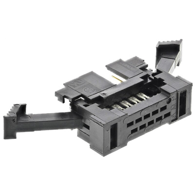 TE Connectivity 10-Way IDC Connector Plug for Cable Mount, 2-Row