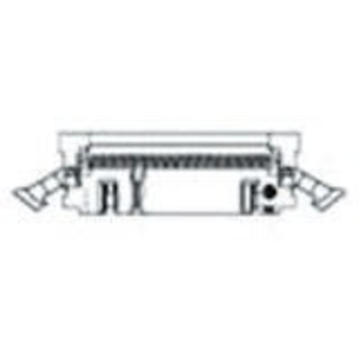 TE Connectivity 50-Way IDC Connector Plug for Cable Mount, 2-Row