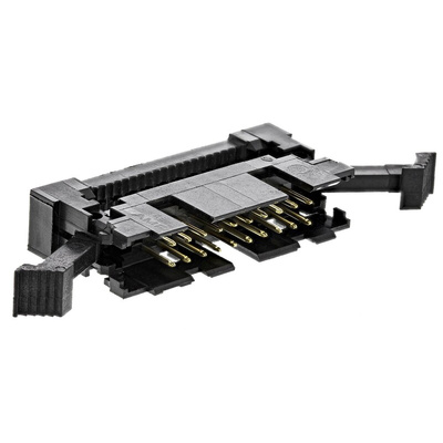 TE Connectivity 20-Way IDC Connector Plug for Cable Mount, 2-Row