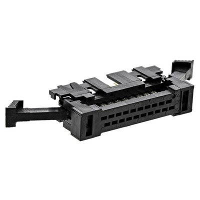 TE Connectivity 20-Way IDC Connector Plug for Cable Mount, 2-Row