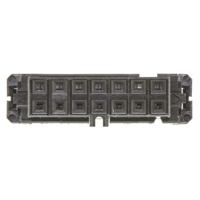 TE Connectivity 14-Way IDC Connector Socket for Cable Mount, 2-Row