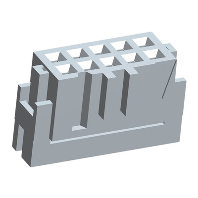 TE Connectivity 10-Way IDC Connector Socket for Cable Mount, 2-Row