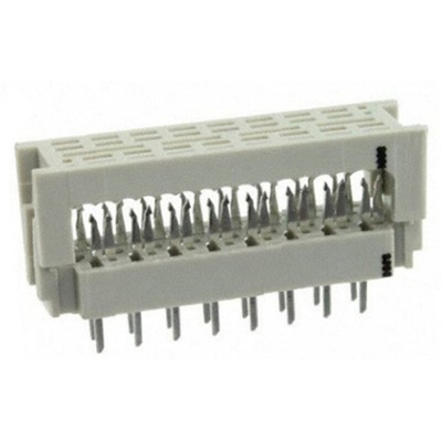 TE Connectivity 16-Way IDC Connector Plug for Cable Mount, 2-Row