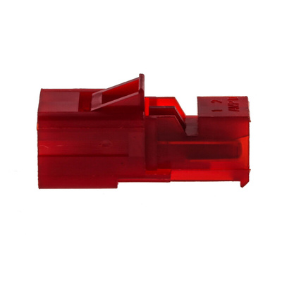 TE Connectivity 2-Way IDC Connector Plug for Cable Mount, 1-Row