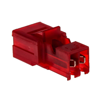 TE Connectivity 2-Way IDC Connector Plug for Cable Mount, 1-Row