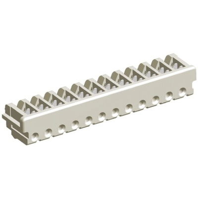 TE Connectivity 12-Way IDC Connector Socket for Cable Mount, 1-Row