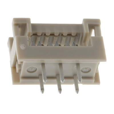 HARTING 6-Way IDC Connector Plug for  Through Hole Mount, 2-Row