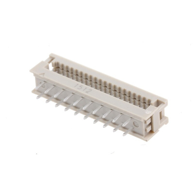 Harting 20-Way IDC Connector Plug for  Through Hole Mount, 2-Row
