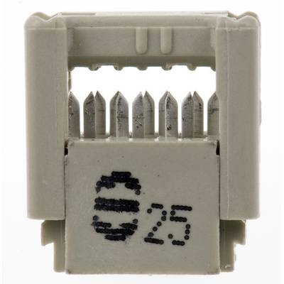 HARTING 6-Way IDC Connector Socket for Cable Mount, 2-Row