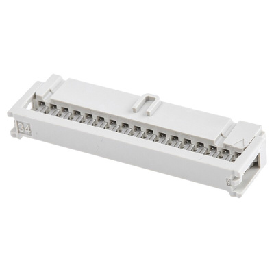 Harting 34-Way IDC Connector Socket for Cable Mount, 2-Row