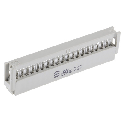 Harting 40-Way IDC Connector Socket for Cable Mount, 2-Row