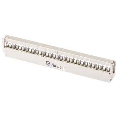 Harting 60-Way IDC Connector Socket for Cable Mount, 2-Row