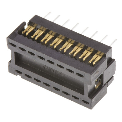 TE Connectivity 16-Way IDC Connector Plug for Cable Mount, 2-Row