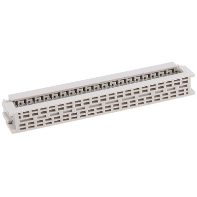 TE Connectivity 40-Way IDC Connector Plug for Cable Mount, 2-Row