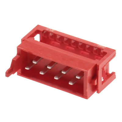 TE Connectivity 8-Way IDC Connector Plug, 1-Row
