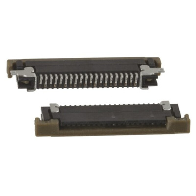 Amphenol Communications Solutions, SFV-R 0.5mm Pitch 20 Way Right Angle Male FPC Connector, ZIF Top Contact
