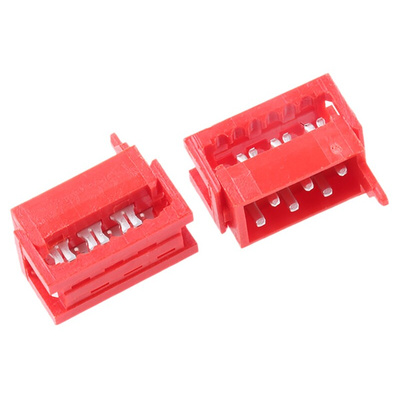 Wurth Elektronik 6-Way IDC Connector Plug for Cable Mount, 2-Row