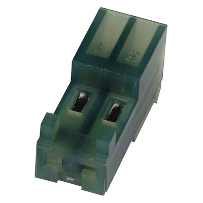TE Connectivity 2-Way IDC Connector Socket for Cable Mount, 1-Row