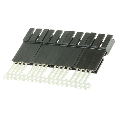 TE Connectivity 4-Way IDC Connector Plug for Cable Mount, 1-Row
