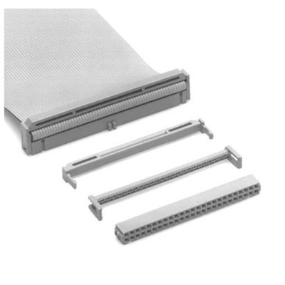 3M 30-Way IDC Connector Socket for Cable Mount, 2-Row
