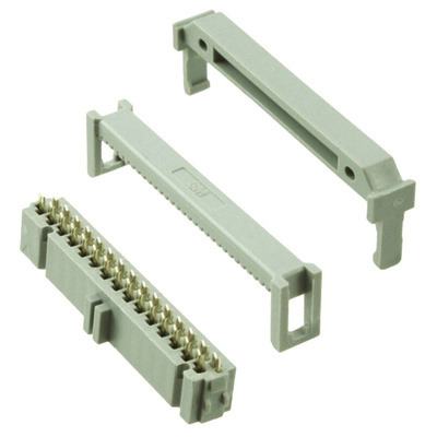 3M 30-Way IDC Connector Socket for Cable Mount, 2-Row