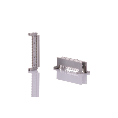 3M 20-Way IDC Connector Socket for Cable Mount, 2-Row