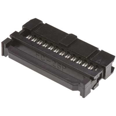 Amphenol 26-Way IDC Connector Socket for Cable Mount, 2-Row